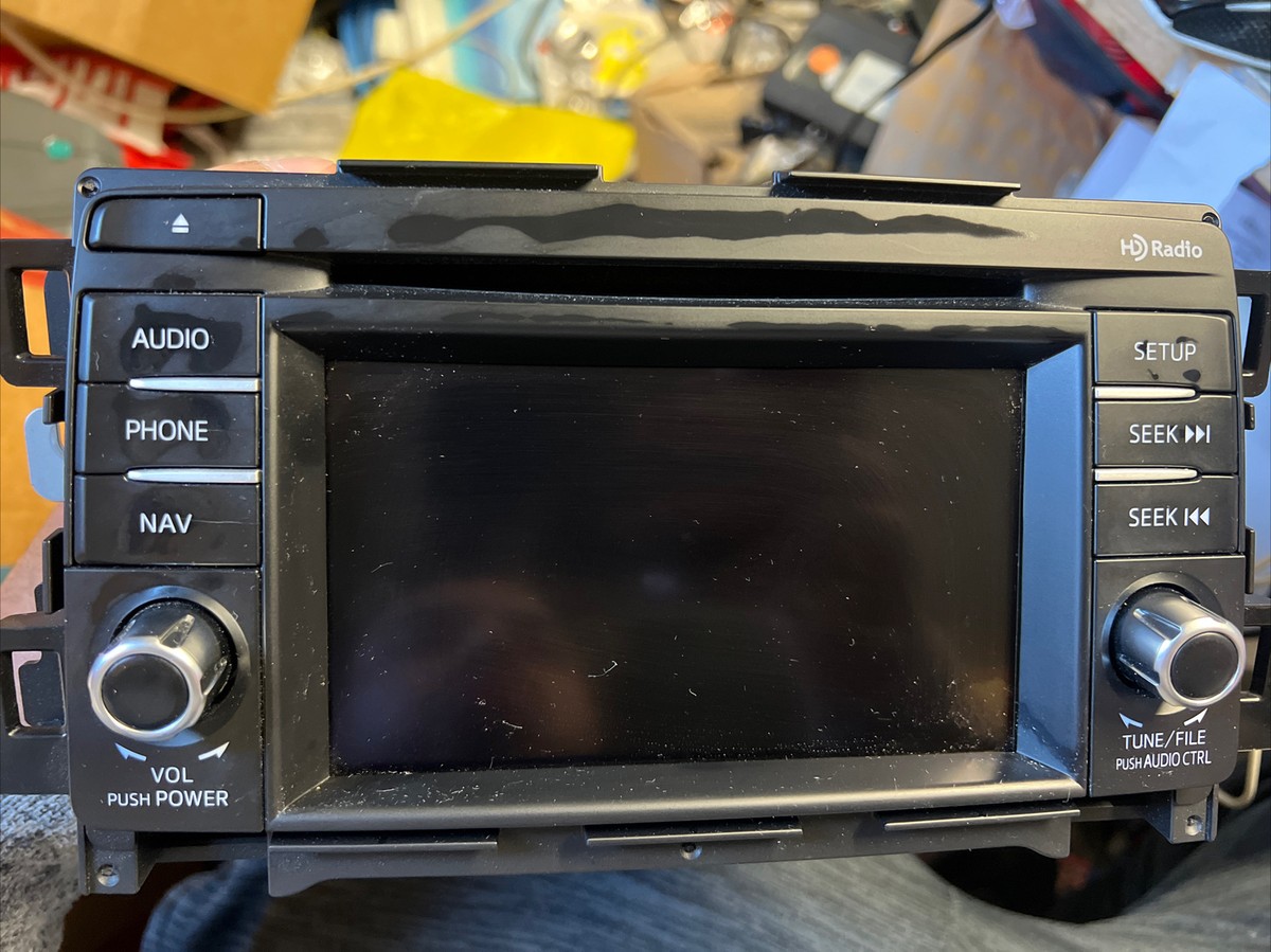 2013-2015 MAZDA CX-5 OEM NAVIGATION AM FM CD HD Radio CV-VM02E0JMB