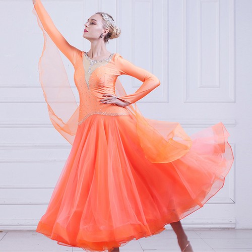 NEU Latino salsa Kleid TanzKleid Standard LatinaKleid Latein Turnierkleid#N093 - Picture 3 of 10