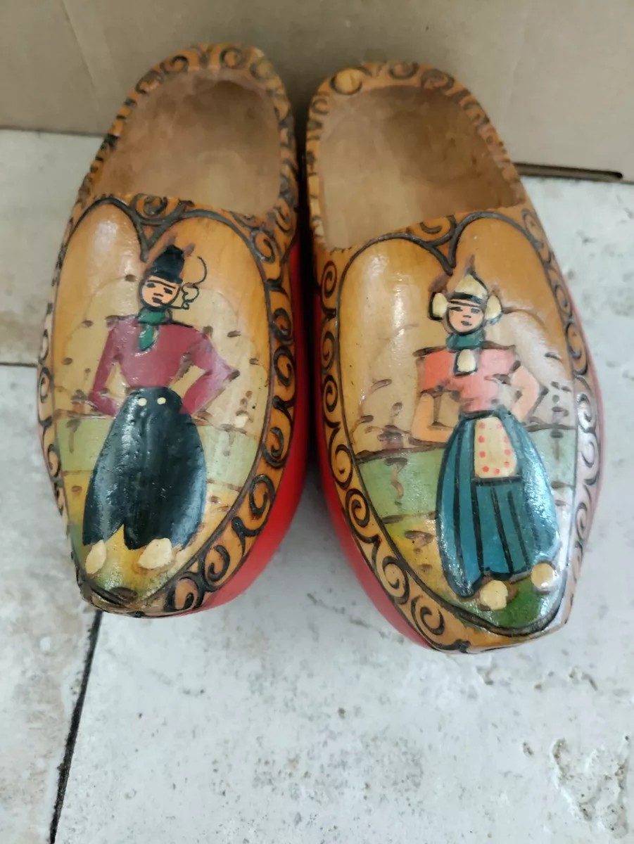 Dutch wooden hotsell clogs