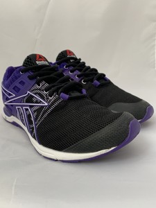 purple workout shoes