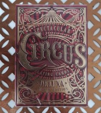 The Circus Deluxa Limited Edition Playing Cards New Noir Arts NPCC Rare Deck