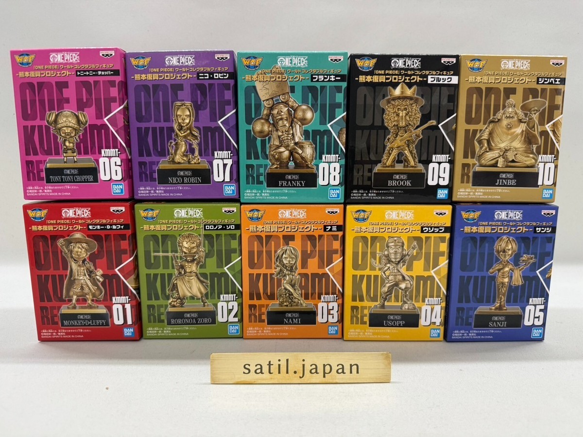 ONE PIECE WCF World Collectable Figure Kumamoto Bronze statue