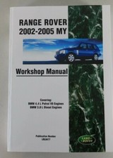 Workshop Manual Repair Manual Range Rover L 322, Petrol + Diesel manufactured 02-05