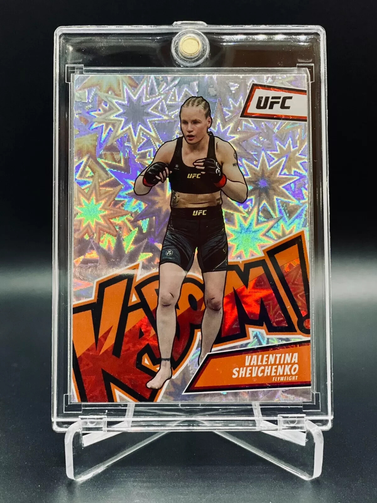 2023 Panini Chronicles UFC #20 Valentina Shevchenko Kaboom