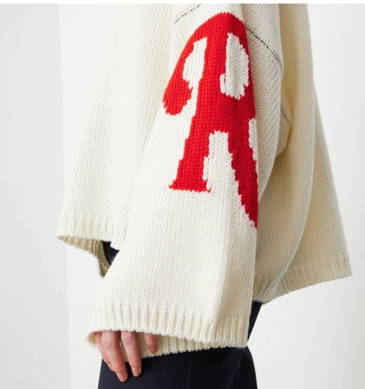 BRAND NEW Raf Simons R SWEATER – Punnya Gold Diamond