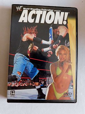 ACTION!　WWE　DVD　海外盤 Raven Trish Stratus WWF Action DVD 2001 wrestling The