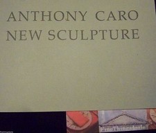 ANTHONY CARO NEW SCULPTURE ANDRE EMMERICH NEW YORK GALLERY 1989 SHOW CATALOG