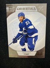 22-23 UD Credentials Hockey 76 Brayden Point