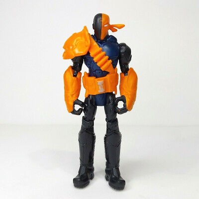 2014 Batman Unlimited Gotham City Bane Battle 4  Deathstroke Figure Mattel