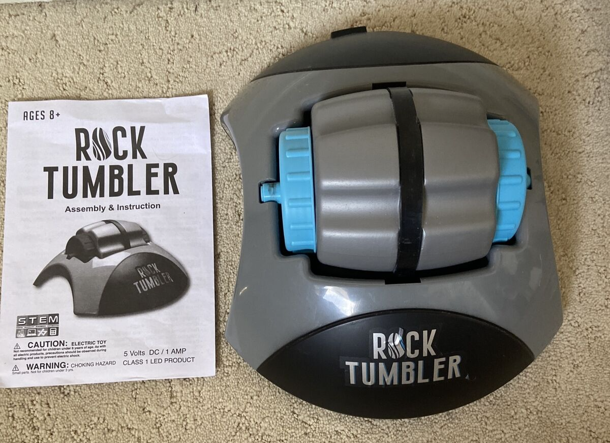Gener8 Rock Tumbler Beginner STEM Polishes Rocks Create Gems Kit eBay