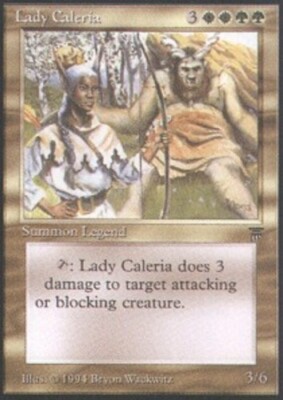 MTG Lady Caleria, NM-Mint, English Legends | eBay