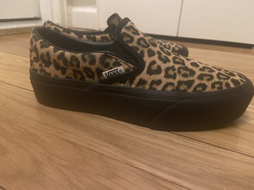 vans leopard print boots