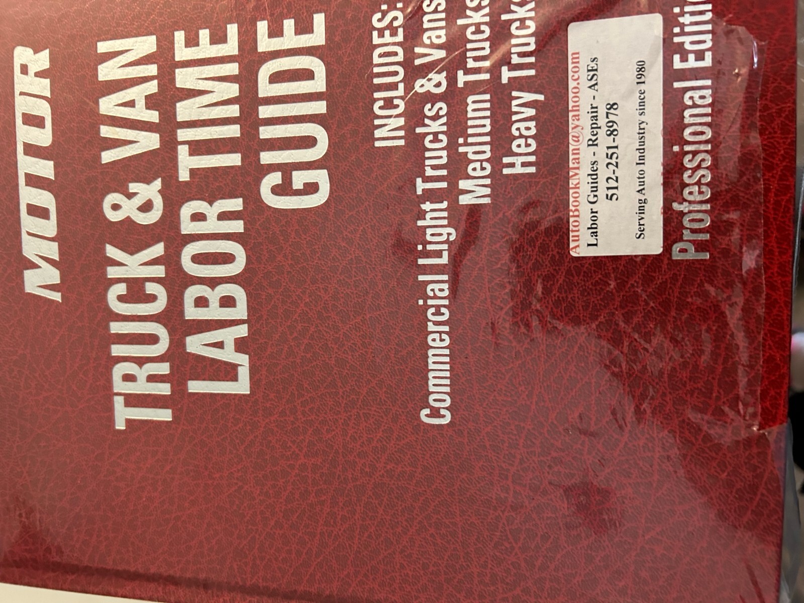 Motor Truck Labor Time & Specification Guide American & Import + Bonus eBay