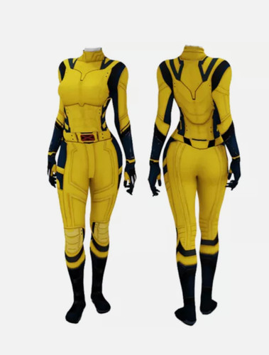 Kids/Adult Wolverine Women Cosplay Jumpsuit Lady Costume Girl Bodysuit Halloween