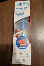 Dr Browns Natural Flow Special Ed. Stars  Stripes 4th Of July Bottle 8oz NEW