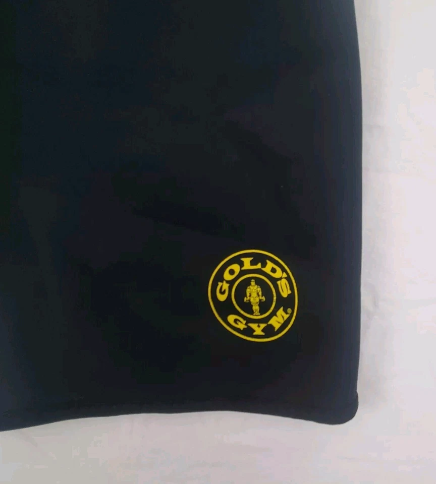 Golds Gym Neoprene Mens Compression Training Shorts Size L/XL Black  - Image 2 of 4