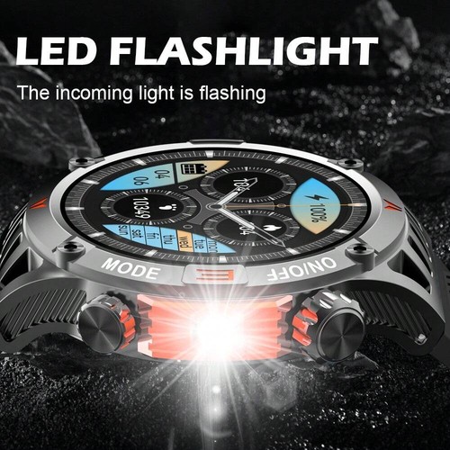 Smart Watch,Wireless Call, Waterproof,Compass,Fitness Tracker for Android & iOS - Picture 41 of 55