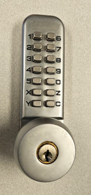 Code-A-Key All Weather Keypad Mechanical Latch Door Lock - NO KEYS