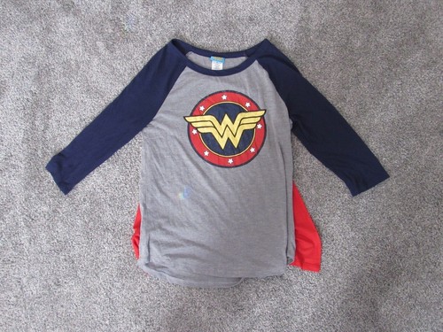 T-shirt with Red Cape Gently Used 