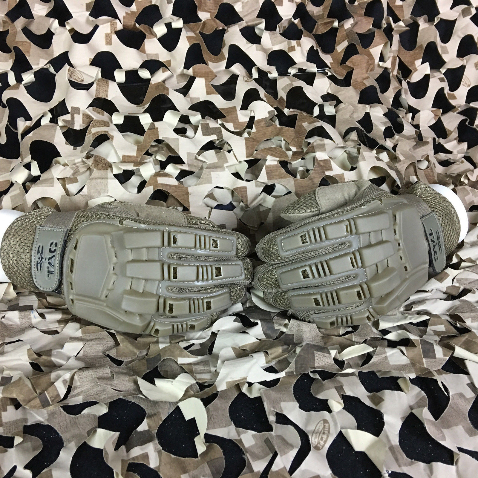 NEW Valken V-Tac Full Finger Paintball Airsoft Gloves - Tan - X-Large