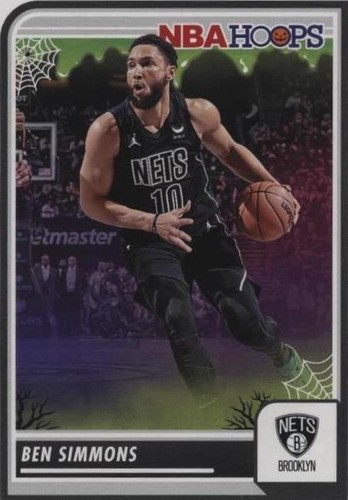 2023-24 Panini Hoops Premium Stock #185 Ben Simmons Rookie Card