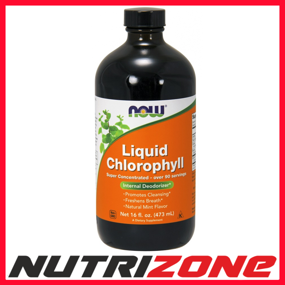 NOW Foods Chlorophyll Liquid Internal Deodorizer - 473 ml
