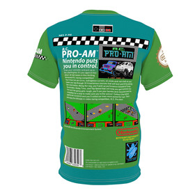 R.C. Pro-Am 1988 NES Retro Video Game Nintendo Box Cover Game T-Shirt
