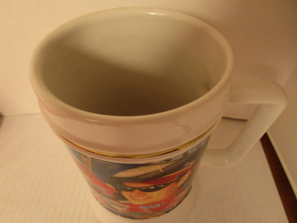 Taza NASCAR Jeff Gordon #24 Coleccionista Cerámica 6.5" Tankard Stein Hecha en Tailandia Foto 4 de 4