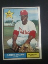 1961 Topps Baseball #502 ChooChoo Coleman EX-EXMINT 