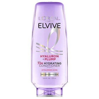 L'Oreal Paris Elvive Hyaluron Plump Hydrating Conditioner for Dehydrated Dry ...