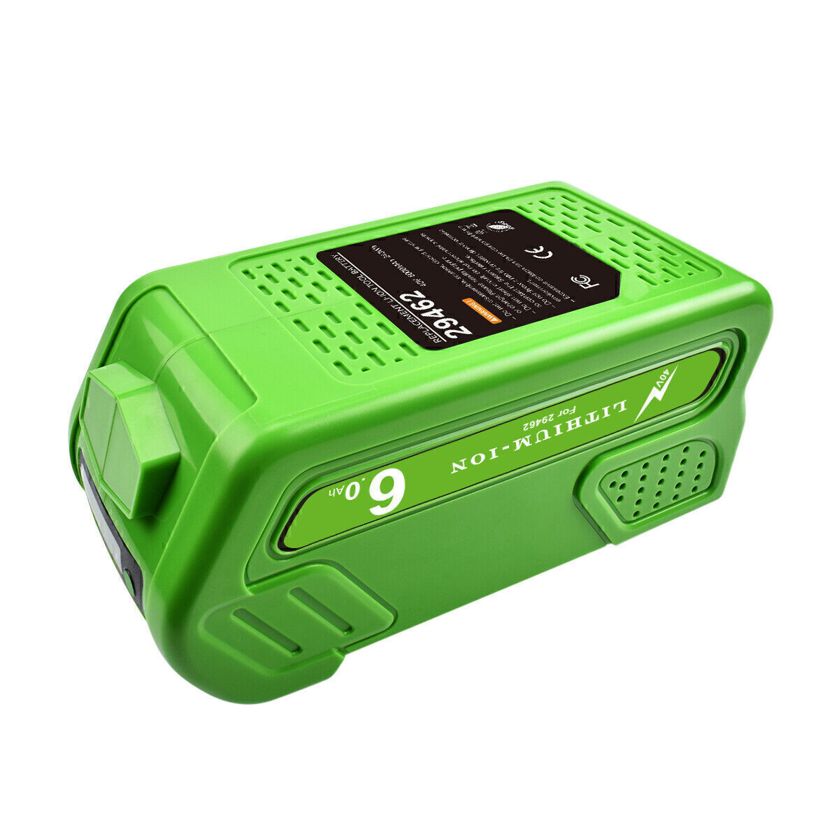 40V Lithium For Greenworks G-MAX Lithium Battery 29472 29462 22262 5.0Ah Battery