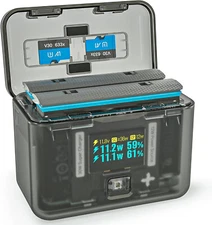 SYMIK Insta 360 X4 Battery Charger Hub for Insta360 X4 Accessory 30W OLED Screen