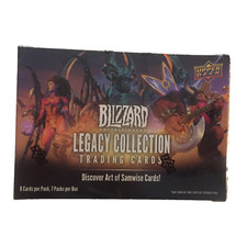 NEW Blizzard Legacy Collection Trading Cards Blaster Box - 56 Cards