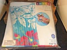 NEW  INTEX Inflatable Fashion Air Mat For Adults Only 72"x27"  2 Air Chambers 