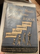 military meals at home cook book