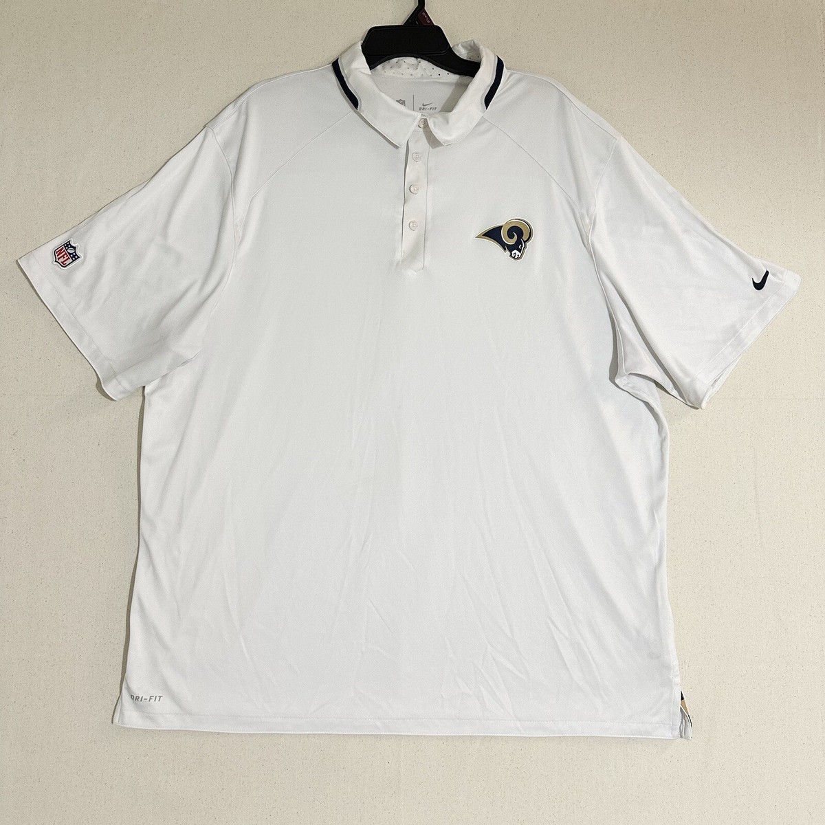 nike rams polo