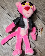 Vintage The Pink Panther 1989 HTF 24K Company 25th Anniversary Plush Cartoon Toy