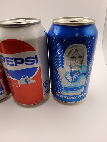 *Limited Edition 2018 Unopened Pepsi Cans Michael Jackson, Ray Charles, Spears. - Picture 15 of 18
