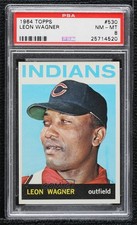1964 Topps High # Leon Wagner #530 PSA 8 2d2