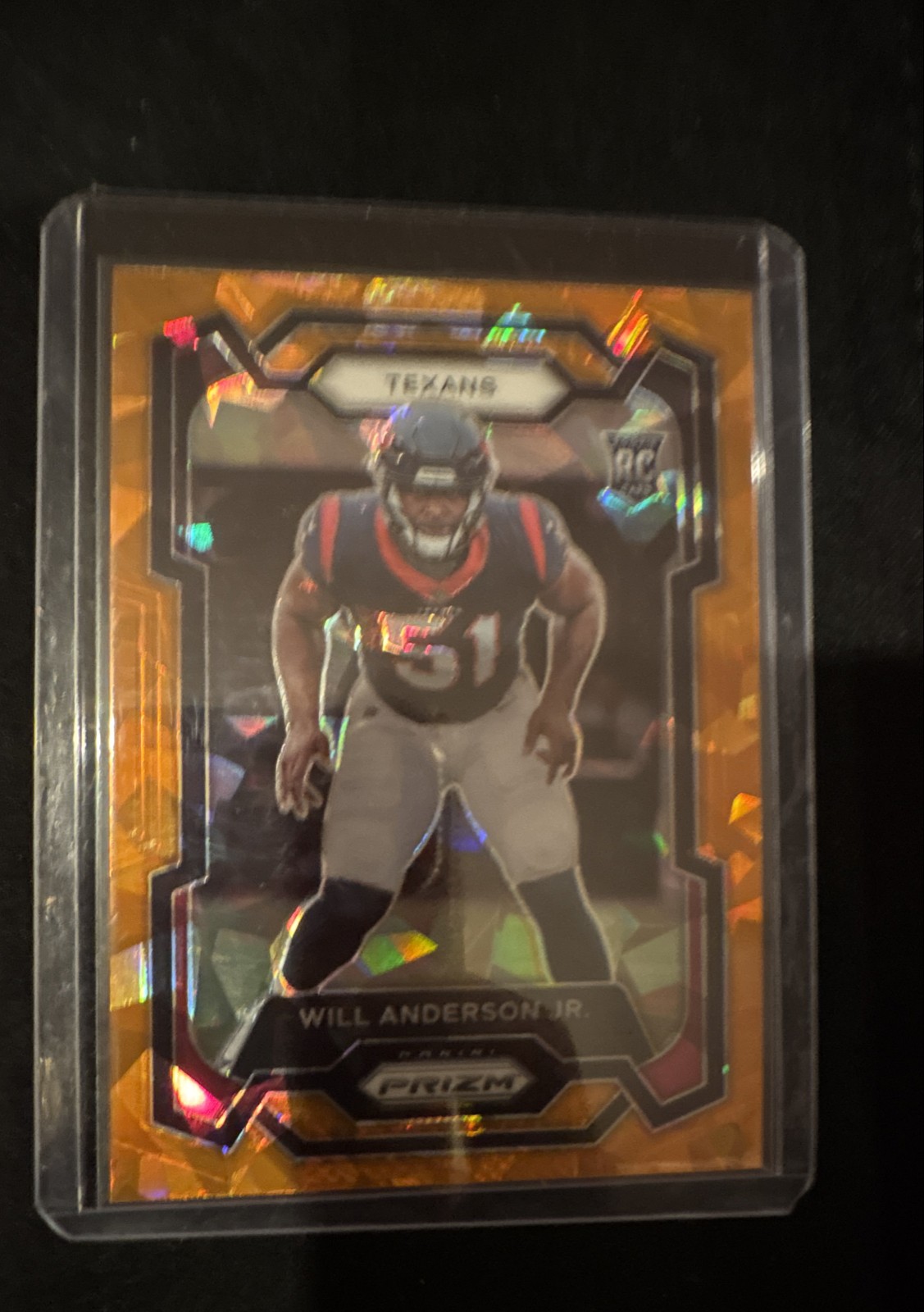 2023 Panini Prizm - Rookies Will Anderson #342 Orange Ice Prizm (RC)