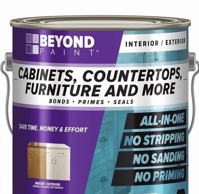 Beyond Paint Cabinet Furniture All InOne Gallon Linear Ash No Sanding No Primer