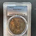 1883-O Morgan Silver Dollar $1 PCGS MS63 New Orleans $beautiful$