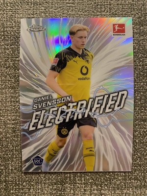 Topps Chrome Bundesliga 25-26 Daniel Svensson Borussia Dortmund - RC Electrified