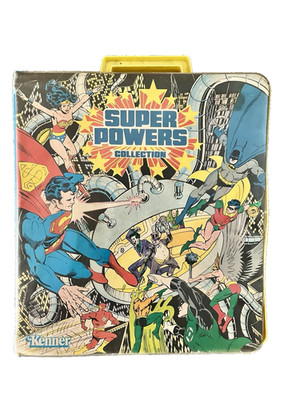 Vintage 1984 Kenner DC Super Powers Collection Volume 1 - Carrying Case