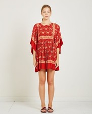 Spell & the Gypsy Collective  Jewel Tunic Dress Copper Size Large boho