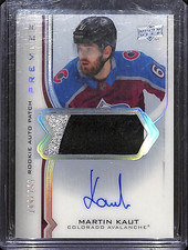 2020-21 Upper Deck Premier Rookie AUTO Patch Martin Kaut /249