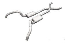 Pypes Performance Exhaust SGF63R Crossmember Back w/X-Pipe Exhaust System