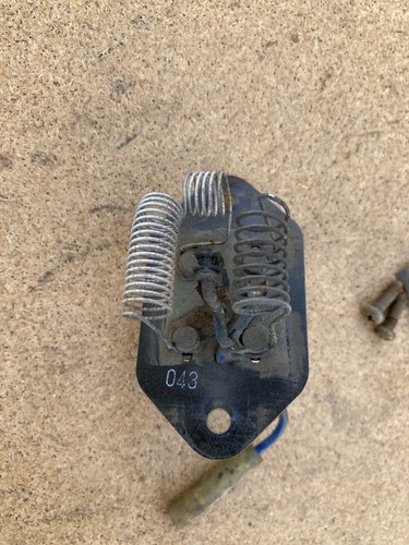 1972-80 Chevy LUV Pickup Heater Blower Resistor, OEM, Chevrolet - Picture 2 of 19