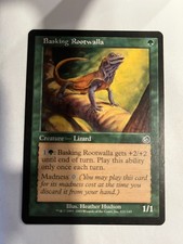 Basking Rootwalla - Torment - Magic the Gathering MTG Nice!