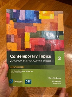 Contemporary Topics 2 : 21st Century Skills for Academic Success by Ellen...